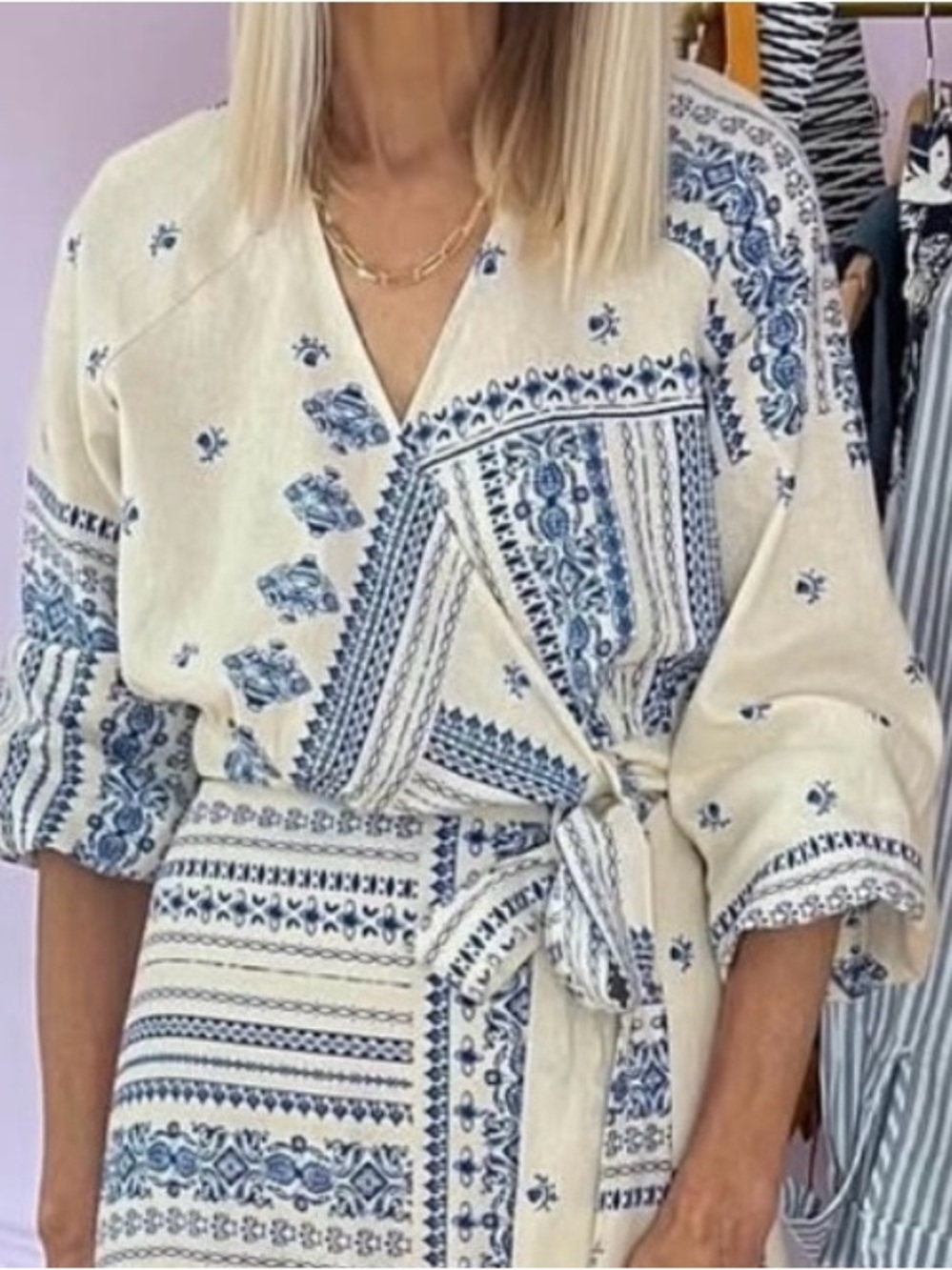 Anthropologie Maison D’amelie boho top